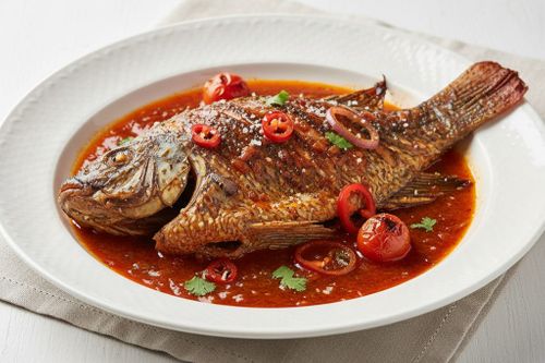 Tilapia braisé