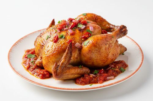 Poulet braisé